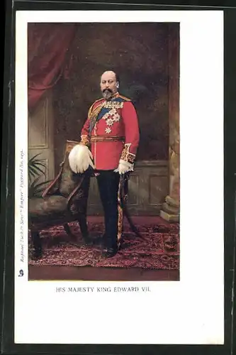 AK His Majesty King Edward VII in Uniform