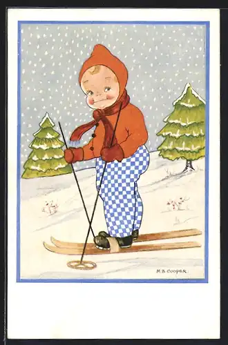 AK Kleiner Skiläufer wünscht ein frohes neues Jahr