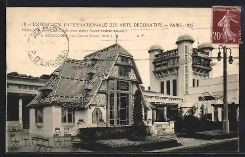 AK Paris, Exposition des Arts Decoratifs, Pavillon de Mulhouse, Ausstellung
