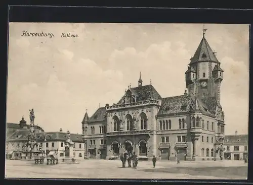 AK Korneuburg, Ansicht vom Rathaus