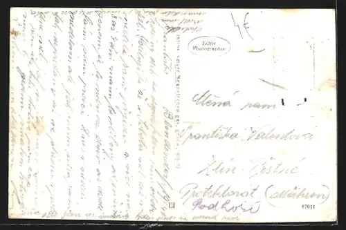 AK Dunkelstein, Gesamtansicht des Ortes