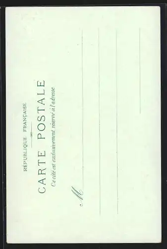 Lithographie Paris, Exposition universelle de 1900, Le Grand Chatelet