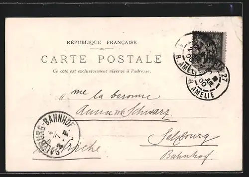 AK Paris, Exposition universelle de 1900, Petit Palais des Beaux-Arts