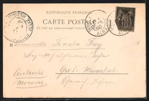 AK Paris, Exposition universelle de 1900, Les pavillons de la Navigation de Commerce