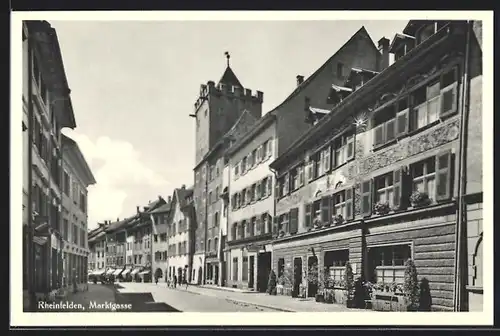 AK Rheinfelden, Blick in die Marktgasse