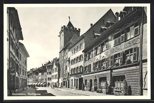 AK Rheinfelden, Geschäfte in der Marktgasse