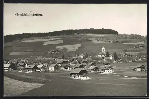 AK Grosshöchstetten, Blick nach der Kirche