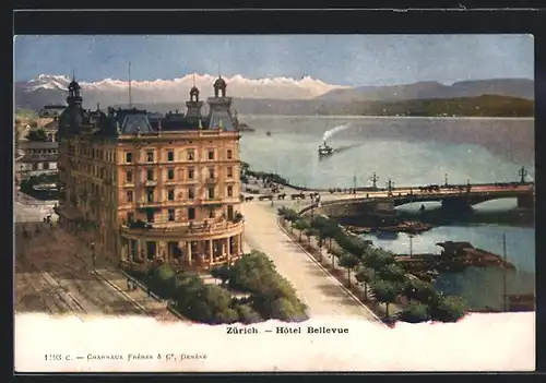 AK Zürich, Hôtel Bellevue