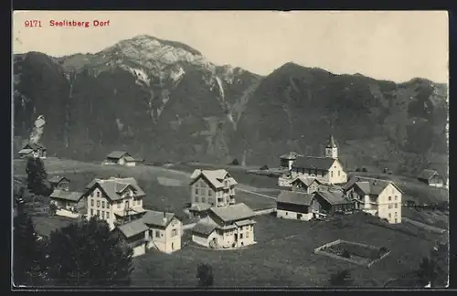 AK Seelisberg, Dorf-Panorama