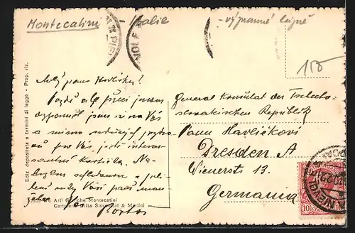 AK Montecatini alto, Le mura