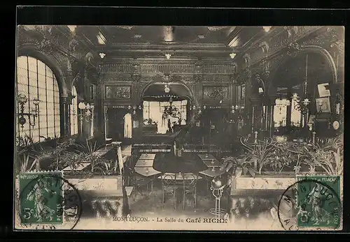 AK Montlucon, la Salle du Café Riche