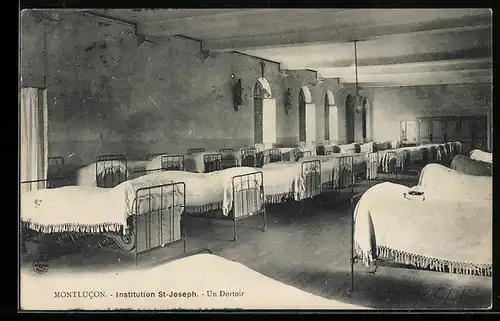 AK Montlucon, Institution St-Joseph, Un Dortoir