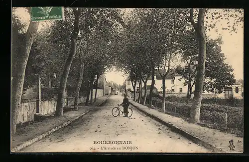 AK Le Donjon, l`Arrivée