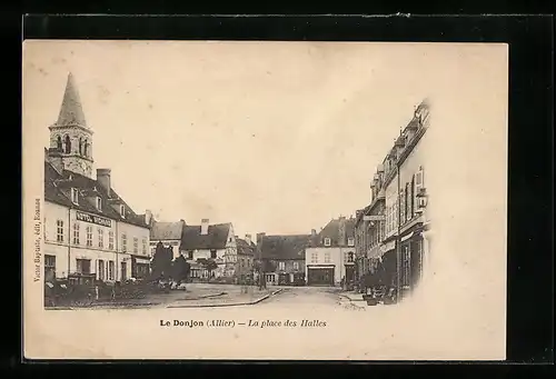 AK Le Donjon, la Place des Halles