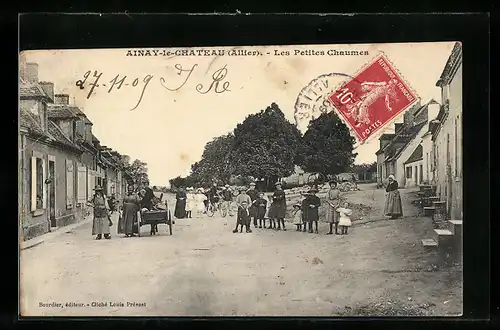 AK Ainay-le-Chateau, les Petites Chaumes
