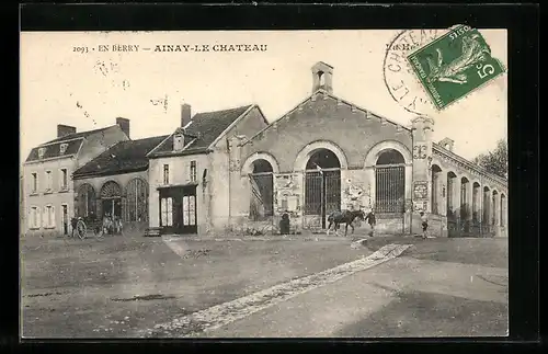 AK Ainay-le-Chateau, En Berry
