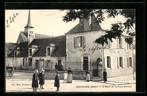 AK Meaulne, l`Hotel de la Place Renard