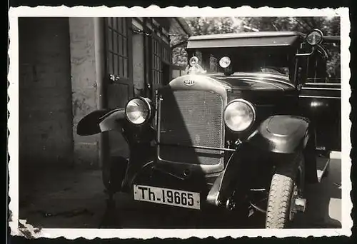 Fotografie Auto Opel, PKW mit Kfz-Kennzeichen Th-19665