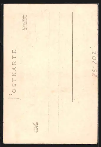 Künstler-AK Carl Biese: Mainz, Generalansicht der Stadt, der Dom