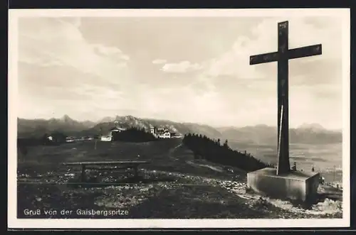 AK Gipfelkreuz auf der Gaisbergspitze