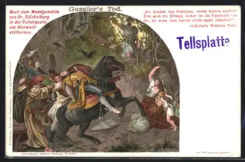 AK Wilhelm Tell, Gessler`s Tod