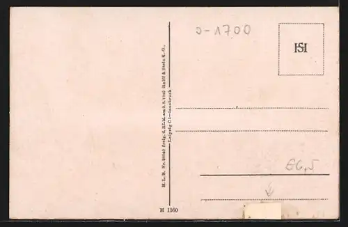AK Jüterbog, Stadtansicht vom Flugzeug aus