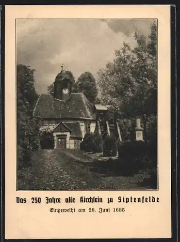 AK Siptenfelde, 250 Jahre altes Kirchlein