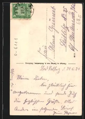 AK Bad Colberg /Thür., Landhaus Dr. Greiner