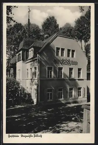 AK Dresden-Pillnitz, Gaststätte Meximühle