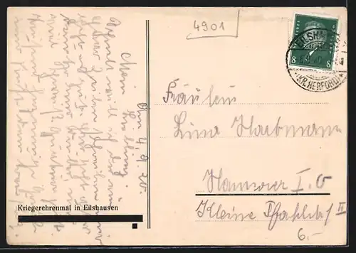 AK Eilshausen, Am Kriegerehrenmal