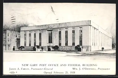 AK Gary, IN, New Gary Post Office and Federal Building