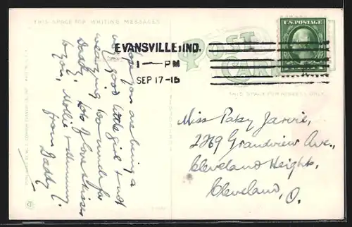 AK Evansville, IN, US Post Office and Custom House