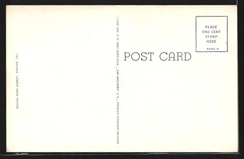 AK Goshen, IN, US Post Office
