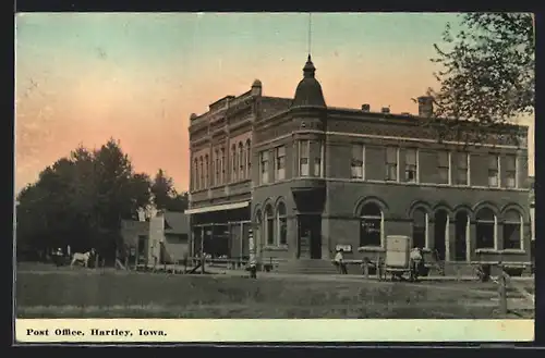 AK Hartley, IA, Post Office