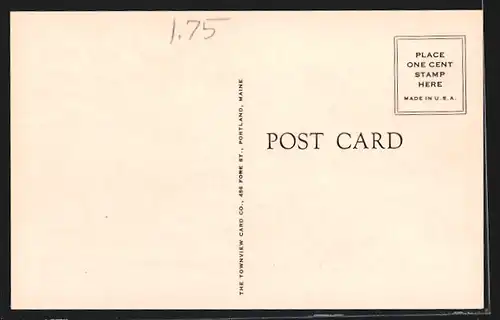 AK Townsend, MA, Post Office