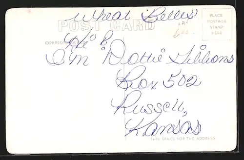 AK Russell, KS, Post Office