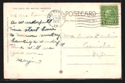 AK Lake Charles, LA, US Post Office and Court House