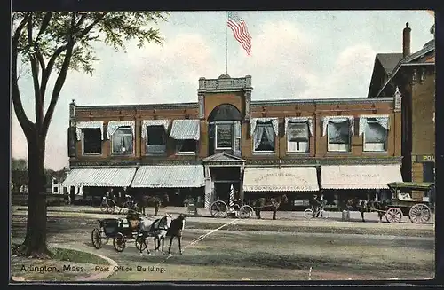 AK Arlington, MA, Post Office Building