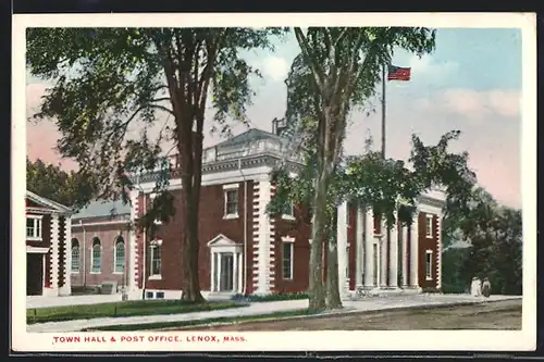 AK Lenox, MA, Town Hall & Post Office