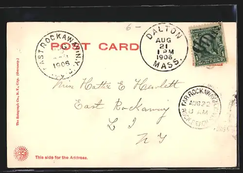 AK Dalton, MA, Main Street and United States Post Office