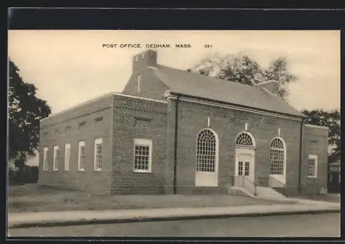 AK Dedham, MA, United States Post Office