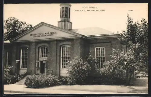 AK Concord, MA, United States Post Office