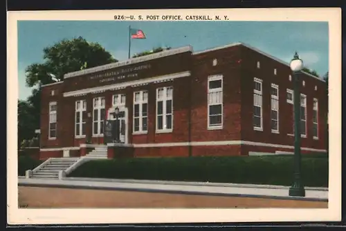 AK Catskill, NY, United States Post Office
