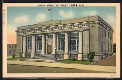 AK Fulton, NY, United States Post Office
