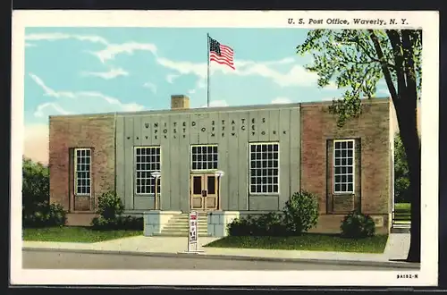 AK Waverly, NY, United States Post Office