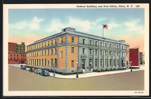 AK Utica, NY, Federal Building and Post Office