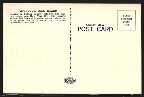 AK Patchogue /Long Island, NY, United States Post Office