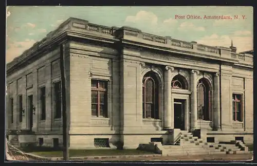 AK Amsterdam, NY, United States Post Office