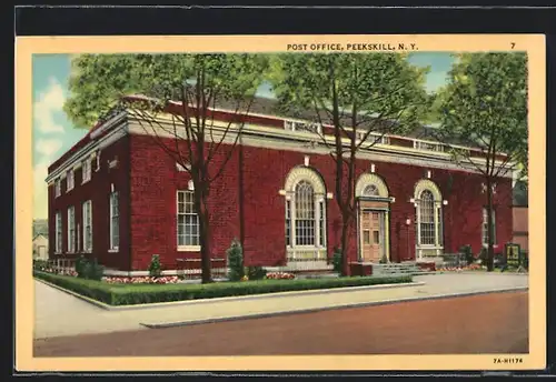 AK Peekskill, NY, United States Post Office
