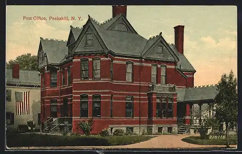 AK Peekskill, NY, United States Post Office